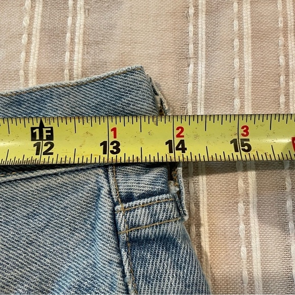 Agolde 90’s Mid Rise Loose Fit Straight Jeans in Fall Out 24 - Picture 12 of 14